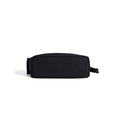 Minimalist Slouchy Nylon Shoulder Clutch Bag