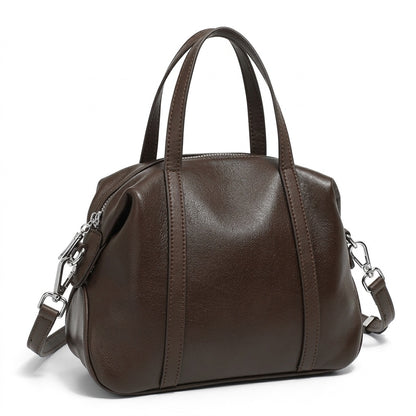 Women’s Genuine Leather Boston Pillow Bag