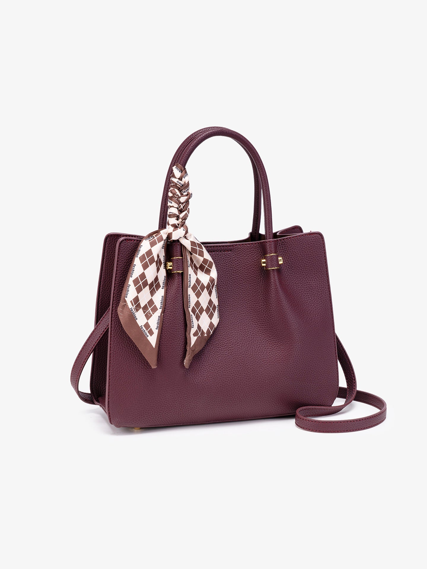 Modern Sleek Vegan Eco-Leather Tote Clutch Bag