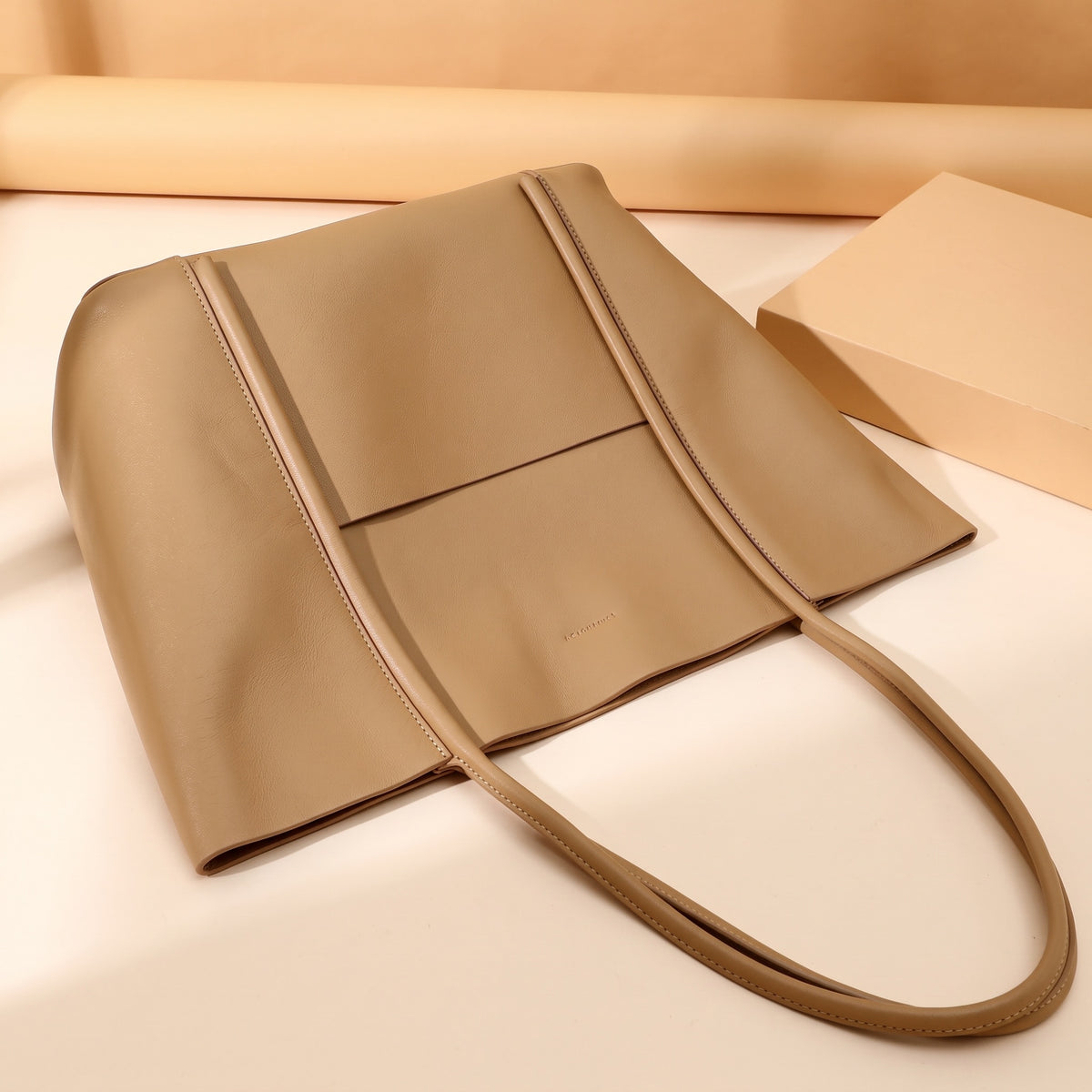 Borsa Tote Estiva da Donna in Vera Pelle