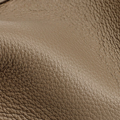 Casual Slouchy Pebbled Genuine Leather Hobo Clutch Bag