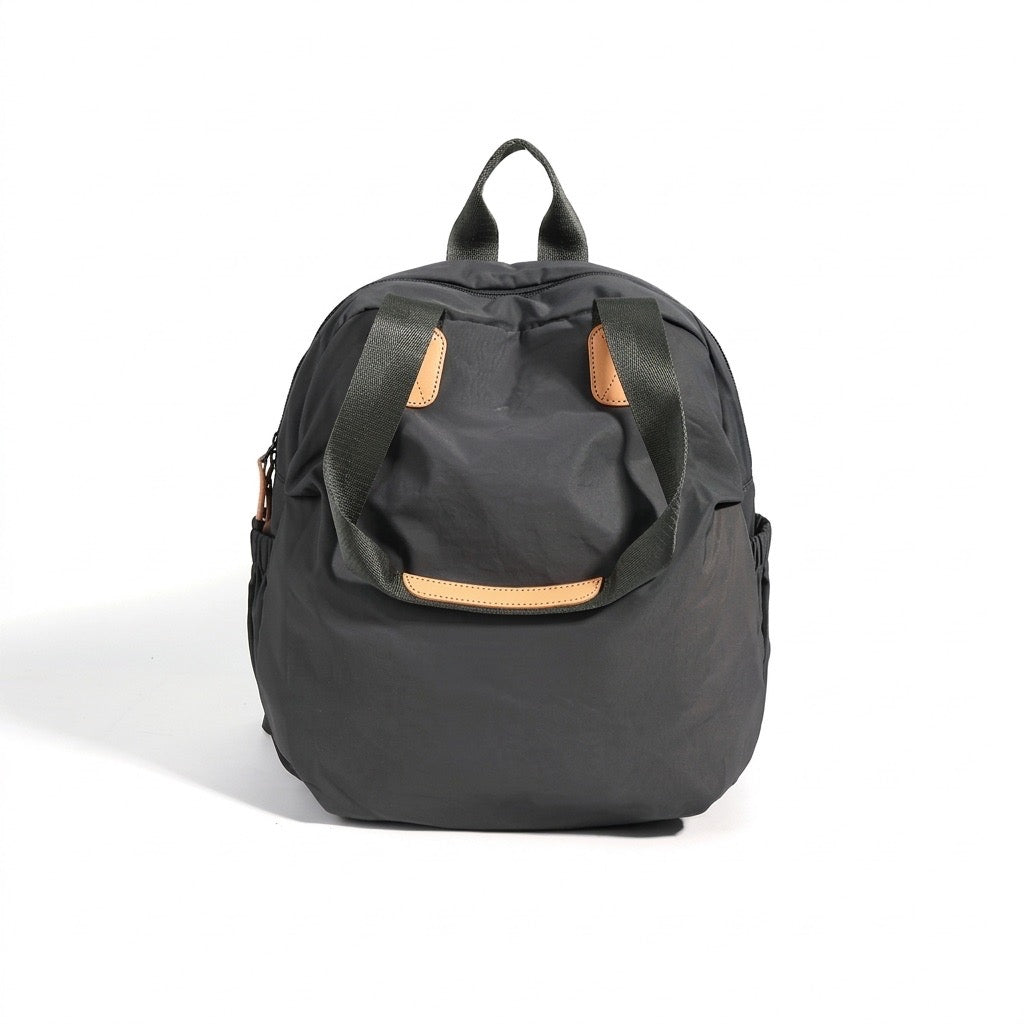 Urbaner geräumiger Nylon-Rucksack mit Reißverschluss