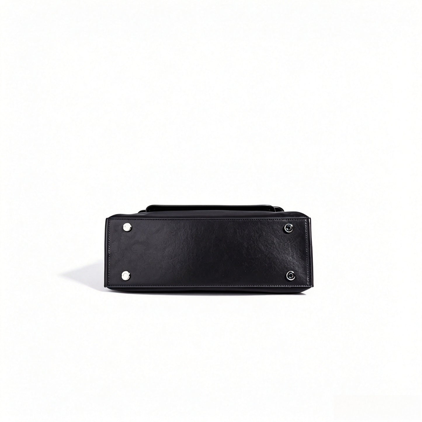 Sleek Nylon Flap Messenger Clutch Bag