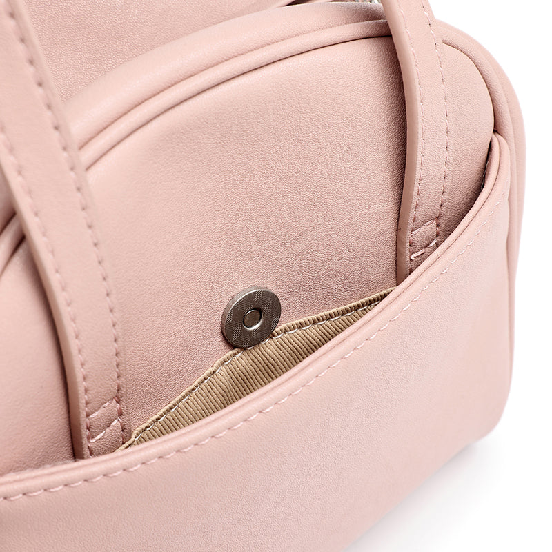 Geantă clutch Boston mini, mică și șic, din piele naturală, cu accesoriu jucăuș în formă de stea