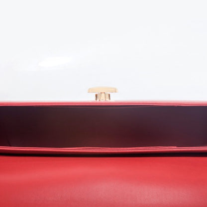 Sophisticated Vegan Eco-Leather Baguette Clutch Bag