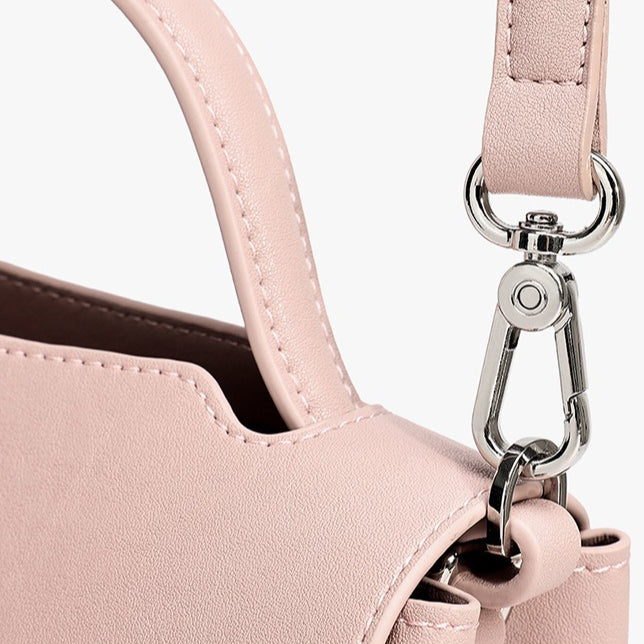 Chic Genuine Leather Square Flap Clutch Bag