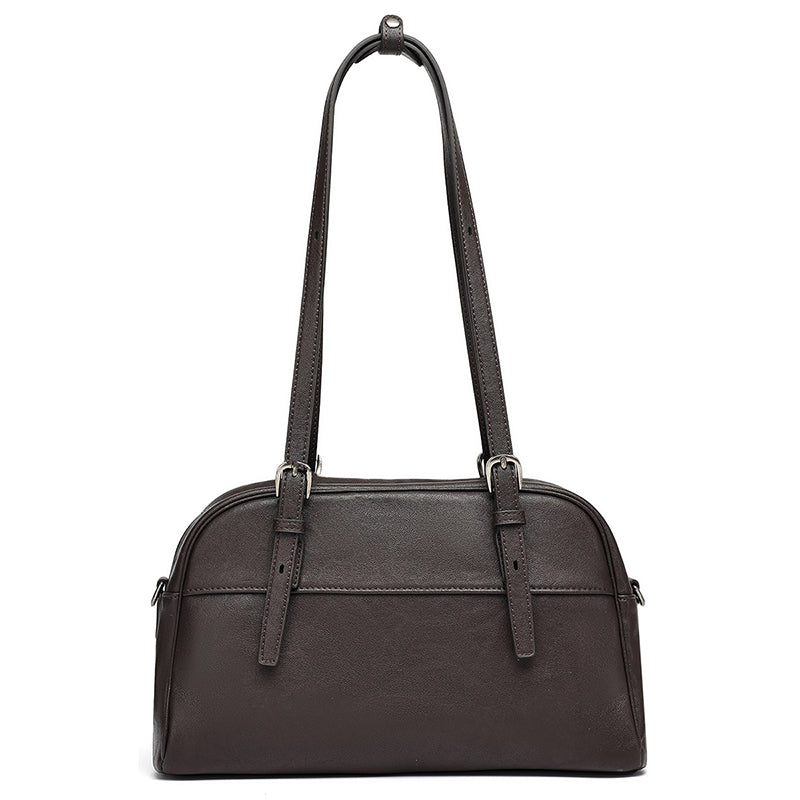 Mellow Rustic Genuine Leather Boston Clutch Bag