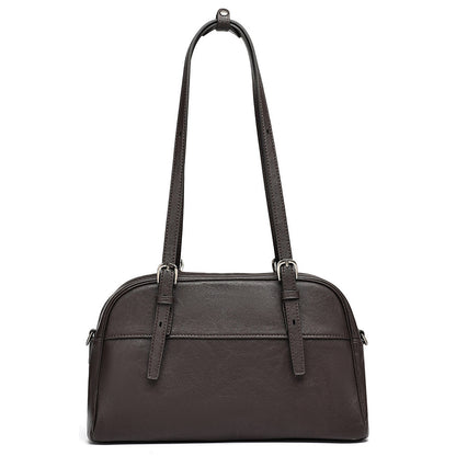 Mellow Rustic Genuine Leather Boston Clutch Bag