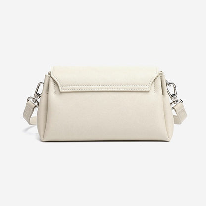 Featherlight Pebbled Genuine Leather Pillow Clutch Bag
