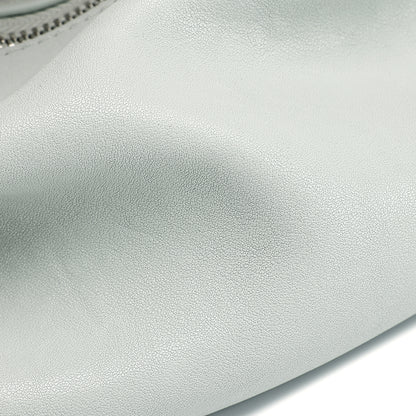 Elegant Genuine Leather Crescent Clutch Bag
