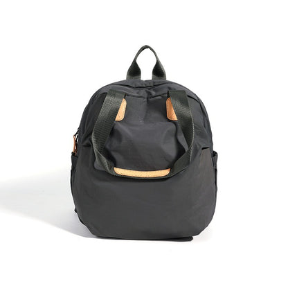 Urban Nylon Spacious Capacity Zipper Backpack