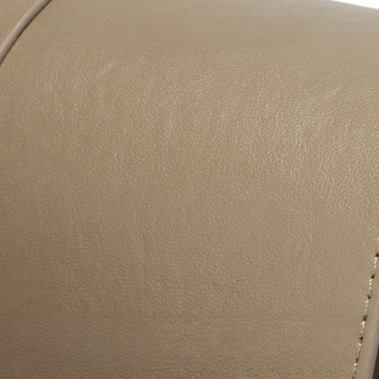 Minimalist Genuine Leather Shoulder Bag with Signature H Buckle