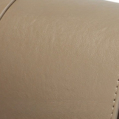 Minimalist Genuine Leather Shoulder Bag with Signature H Buckle