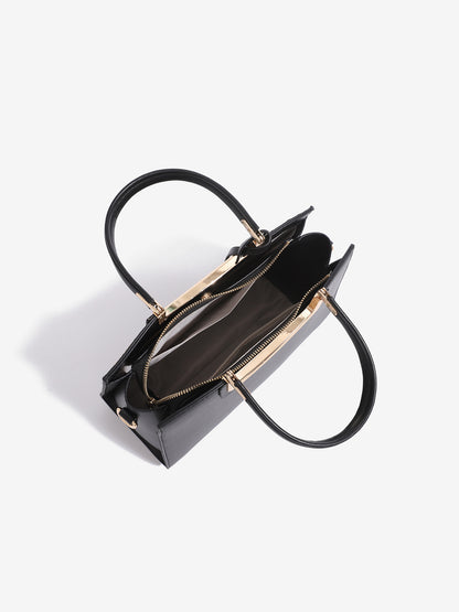 Luxurious Vegan Eco-Leather Jacquard Clutch Bag