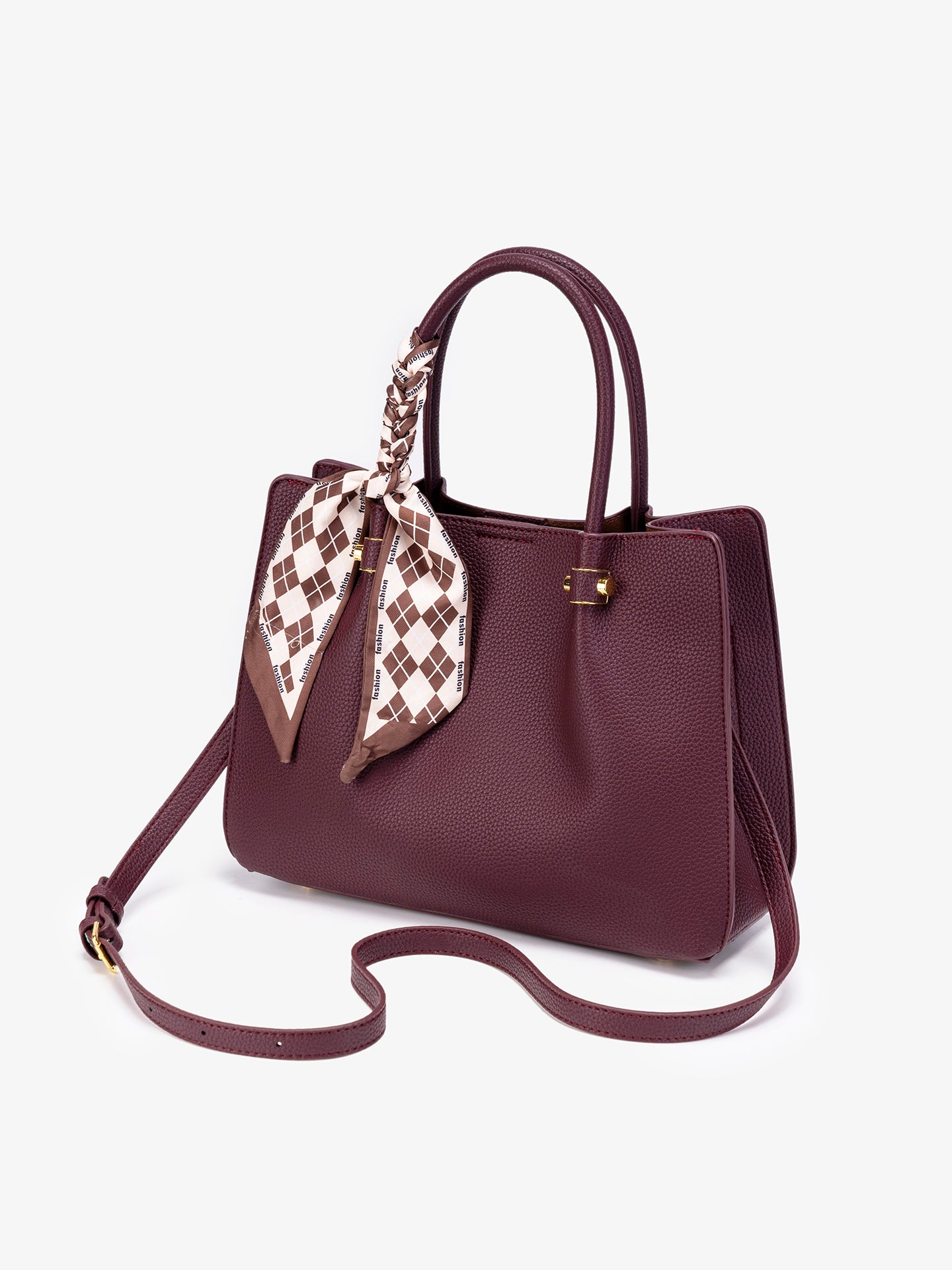 Modern Sleek Vegan Eco-Leather Tote Clutch Bag