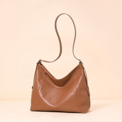 حقيبة هيريتاج بوسطن جلد طبيعي - حقيبة بولينغ كلاسيكية بمقبض علوي