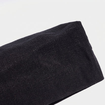 Geantă clutch tote minimalistă din in, cu design lejer