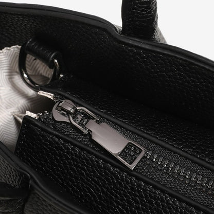 Classic Plaid Vegan Eco-Leather Tote Clutch Bag
