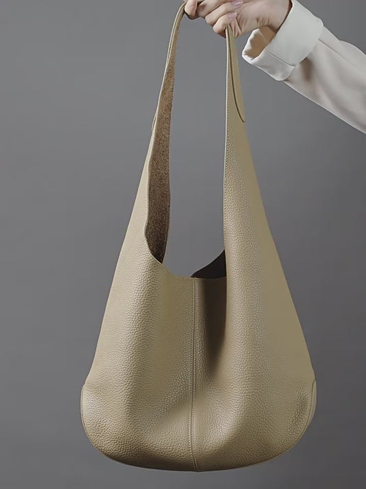 Women's Genuine Leather Luna Hobo Tote Bag