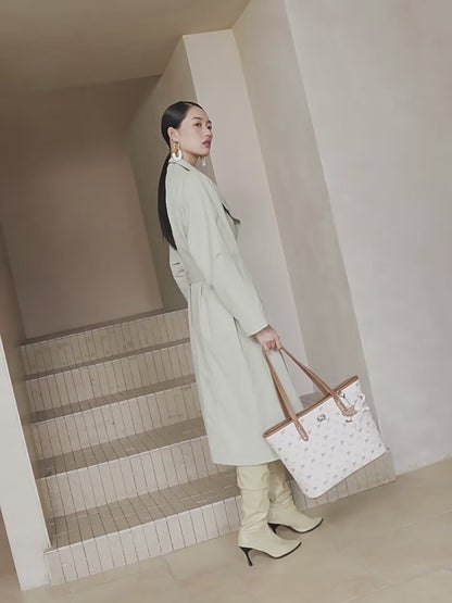 Sac à main épaule fourre-tout monogramme vintage de luxe grand éléphant volant